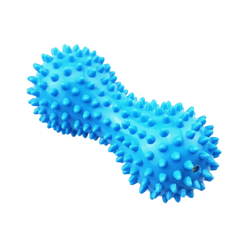 1Pc Peanut Massage Ball SHedgehog Sensory Training Grip Ball Muscle Pain Stress Sensory Ball Foot Muscle Massager Relaxation