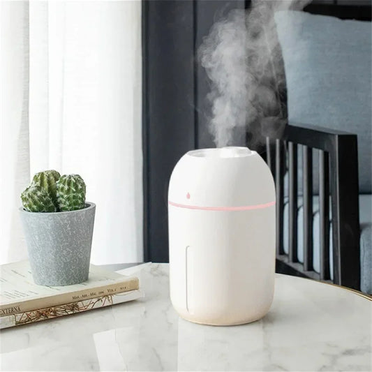 USB-Powered Essential Oil Diffuser & Humidifier (330ml)