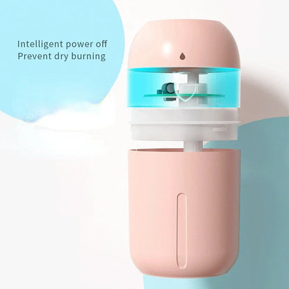 USB-Powered Essential Oil Diffuser & Humidifier (330ml)