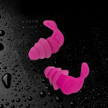 New Noise Reducing Sleep Aid Earplugs Waterproof Swim Ear Plugs Concert Hearing Protection Silent Products Dormitory Anti-noise